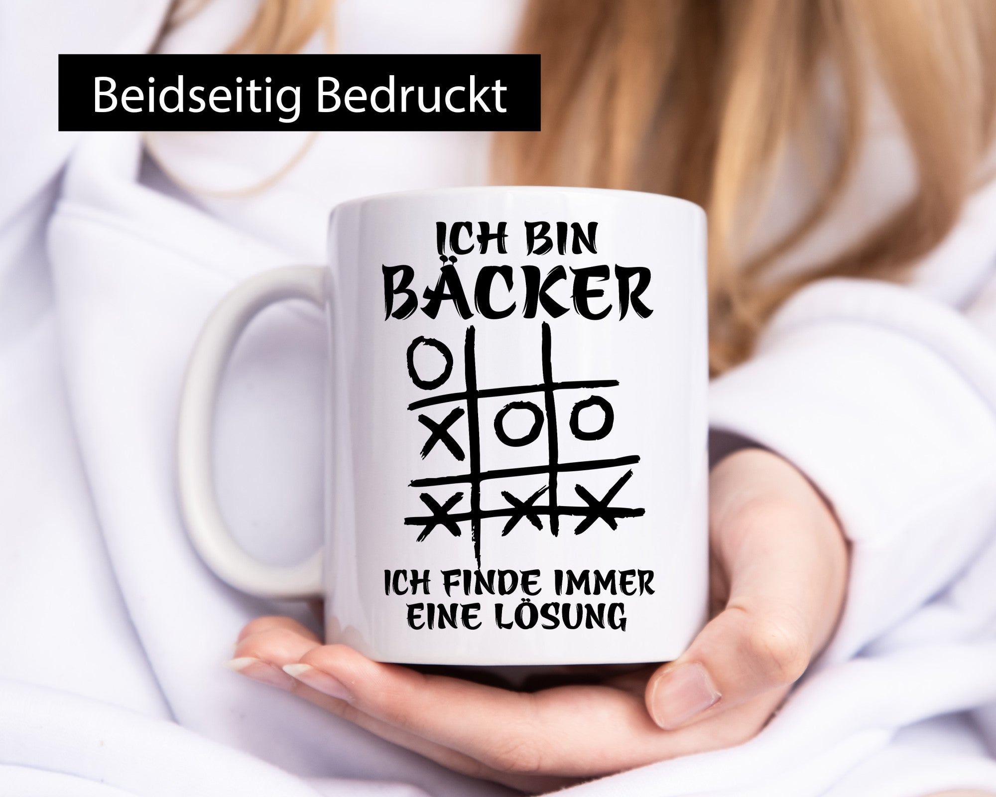 Ich bin Bäcker finde immer eine Lösung | Meister lustig Humor Geschenkidee