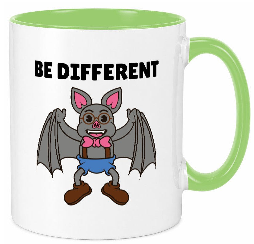 Be Different Geschenk Humor Geschenkidee lustiger Spruch Tasse