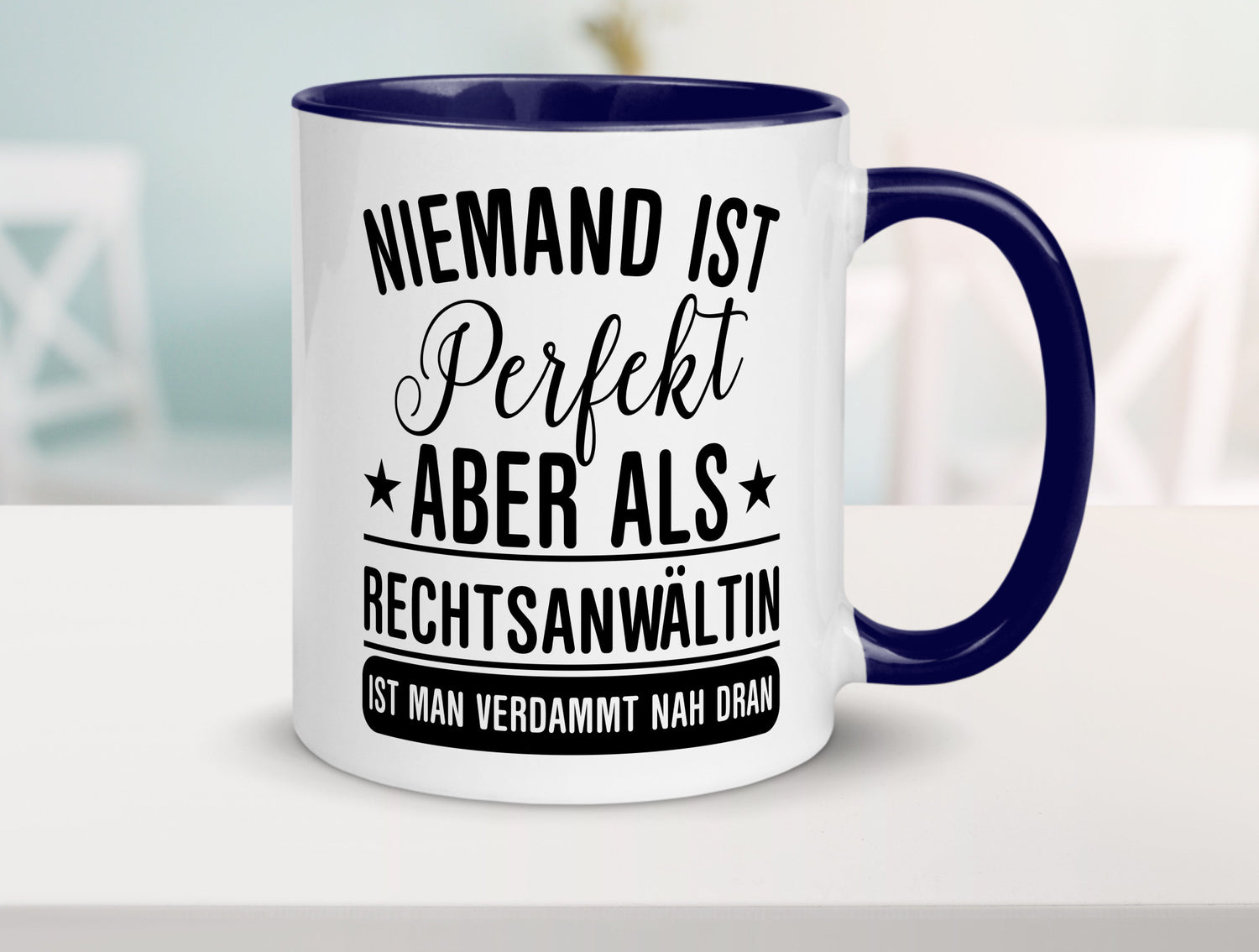 Verdammt nah dran: Rechtsanwältin | Jurstin Anwältin lustiger Spruch Geschenk