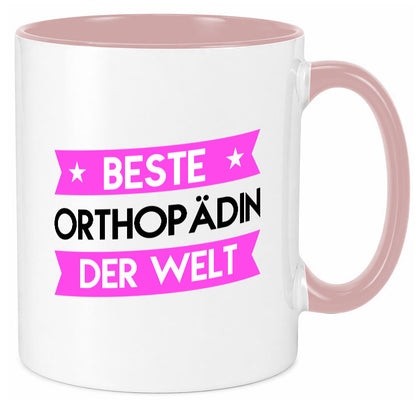 Beste Orthopädin |Orthopädie lustiger Spruch Geschenk Humor Geschenkidee Tasse