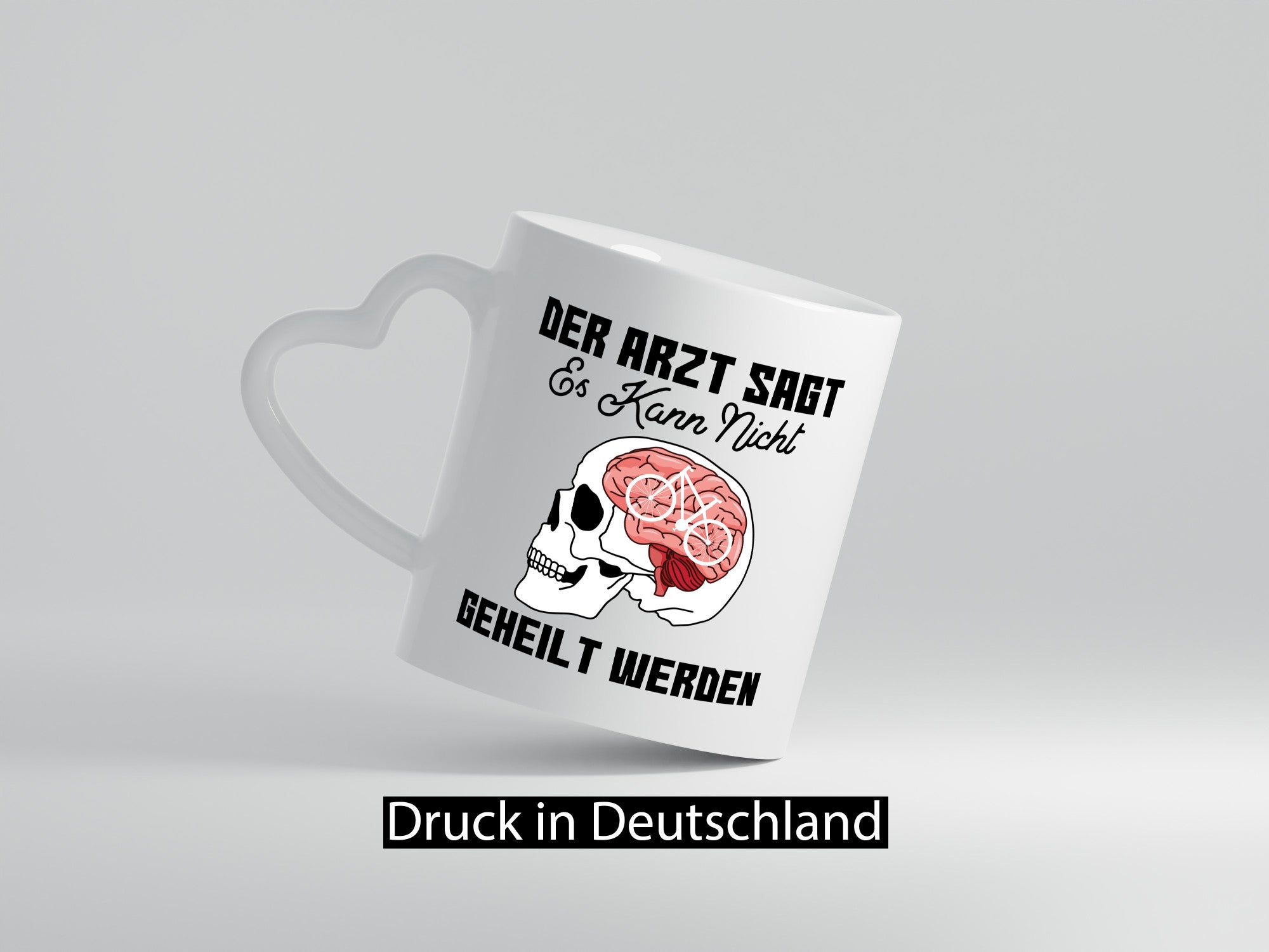 Es kann nicht geheilt werden | Fahrradfahrer Radfahrer lustig Humor