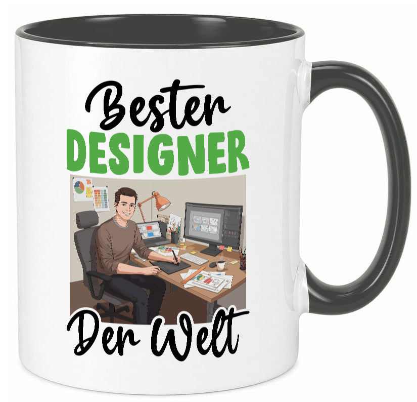 Bester Designer Beruf | Mode v2 lustiger Spruch Geschenk Arbeit Kollegen Büro