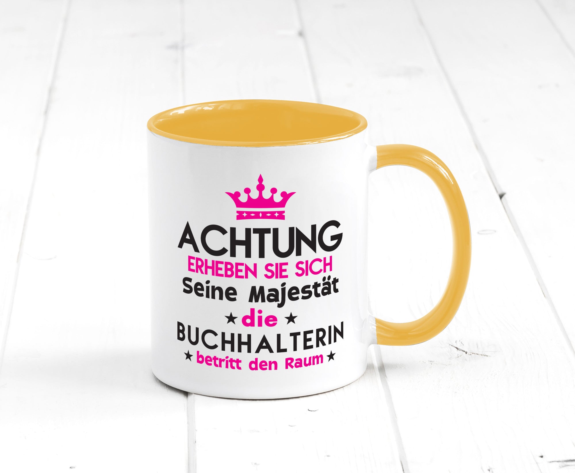 Seine Majestät Buchhalterin | Buchhaltung Humor Geschenkidee Tasse