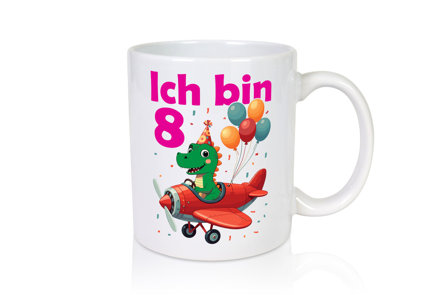 8. Geburtstag | 8 Jahre Drache Flugzeug Geschenk Geschenkidee lustiger Spruch