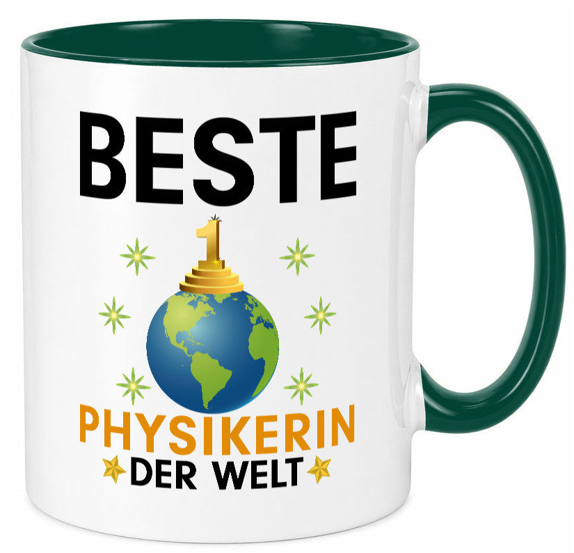 Welt Beste Physikerin | Physik lustiger Spruch Geschenk Humor Geschenkidee Tasse