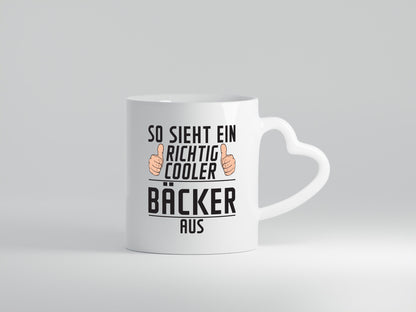 Richtig Cooler Bäcker | Bäckerei Backen Konditor Humor Geschenkidee Tasse