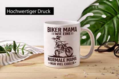 Biker Mama | wie eine Normale nur Cooler Motorad Humor Familie Geschenkidee