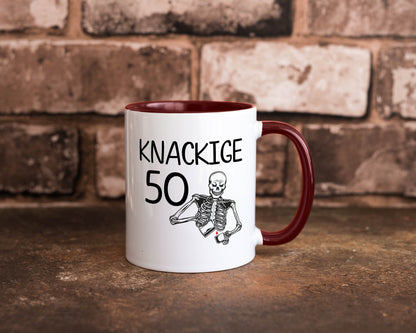 50. Geburtstag | Alt Knackig und Geschenk Geschenkidee lustiger Spruch Tasse