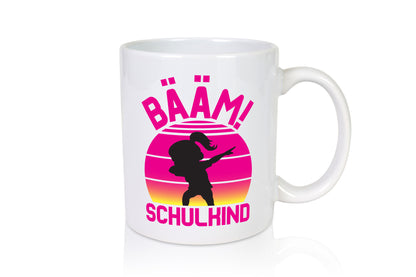 Bääm Schulkind | Einschuldung Schulanfang Geschenkidee Humor Tasse