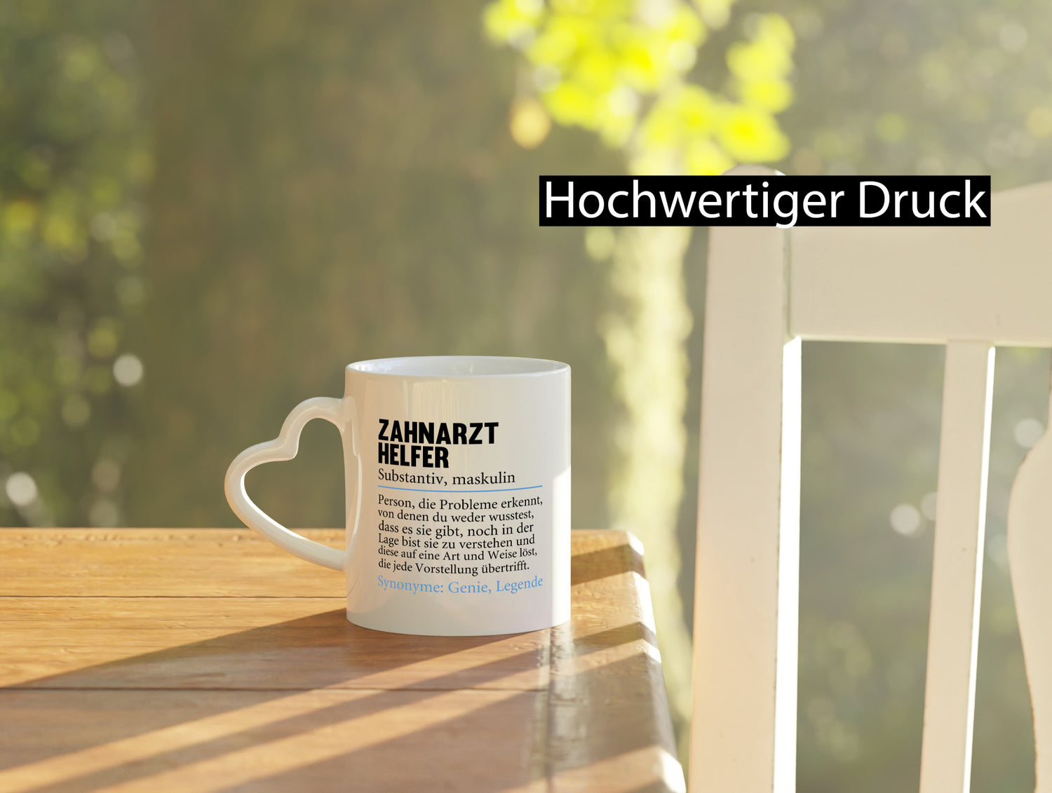 Zahnarzthelfer | Spruch Humor Zahnmedizin Geschenkidee Tasse