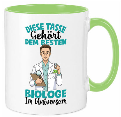 Im Universum: Biologe | Biologie Naturforscher Humor Geschenkidee Tasse
