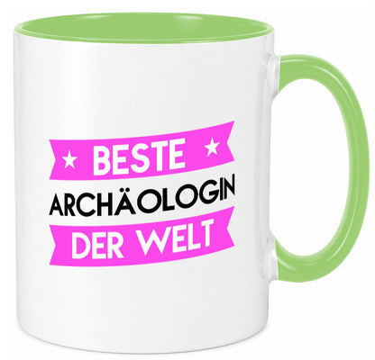 Beste Archäologin| Archäologie | Forscherin Humor Geschenkidee Tasse