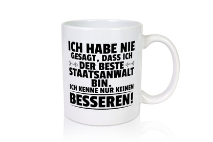 Der Beste Staatsanwalt | Anwalt Jurist Humor Geschenkidee Tasse