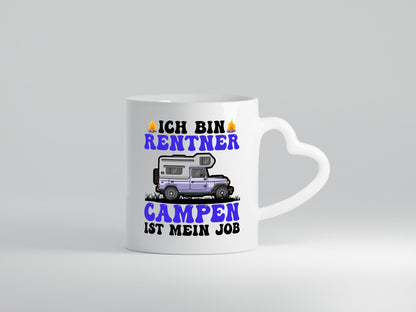 Ich bin Rentnerin Campen ist mein Job | Rentner Humor Ruhestand Jubiläum