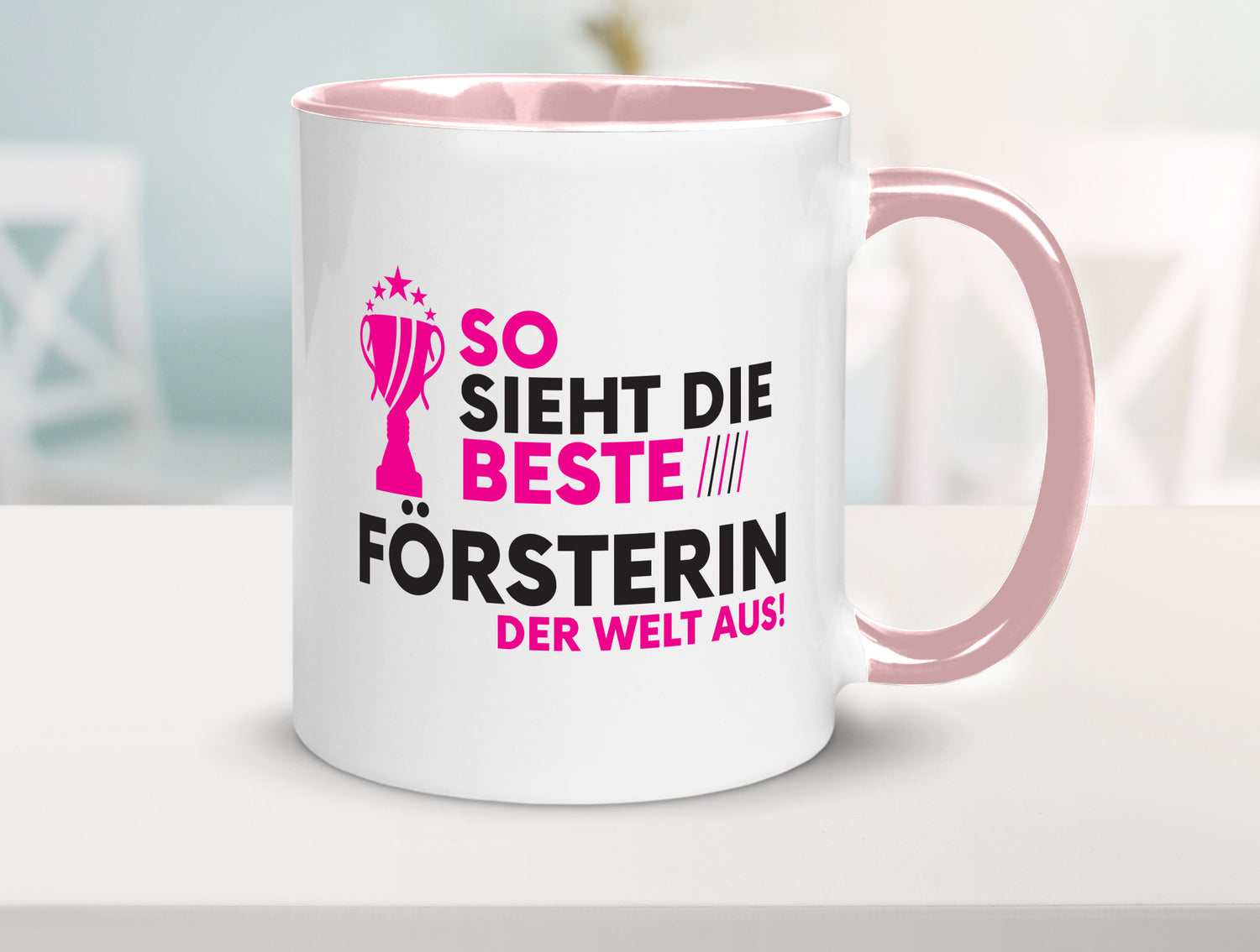 Die Weltbeste Försterin | Forst Arbeit Humor Kollegen Büro Geschenkidee Tasse