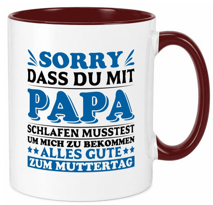 Muttertags Tasse vl10 lustig Familie Geschenkidee Geschenk