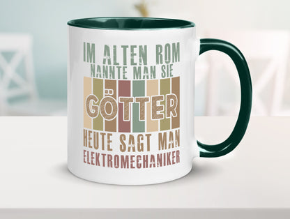 Heute sagt man: Elektromechaniker | Mechaniker Geschenk Humor Geschenkidee