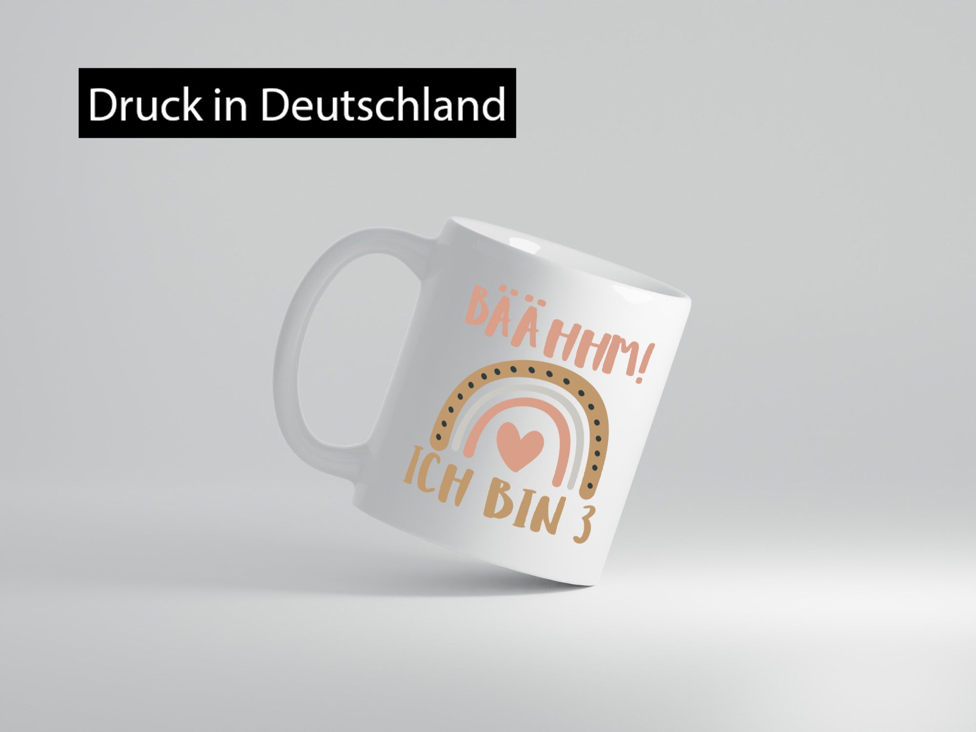 Bäähhm ich bin 3 | 3. Geburtstag Jährige Humor Geschenkidee Tasse