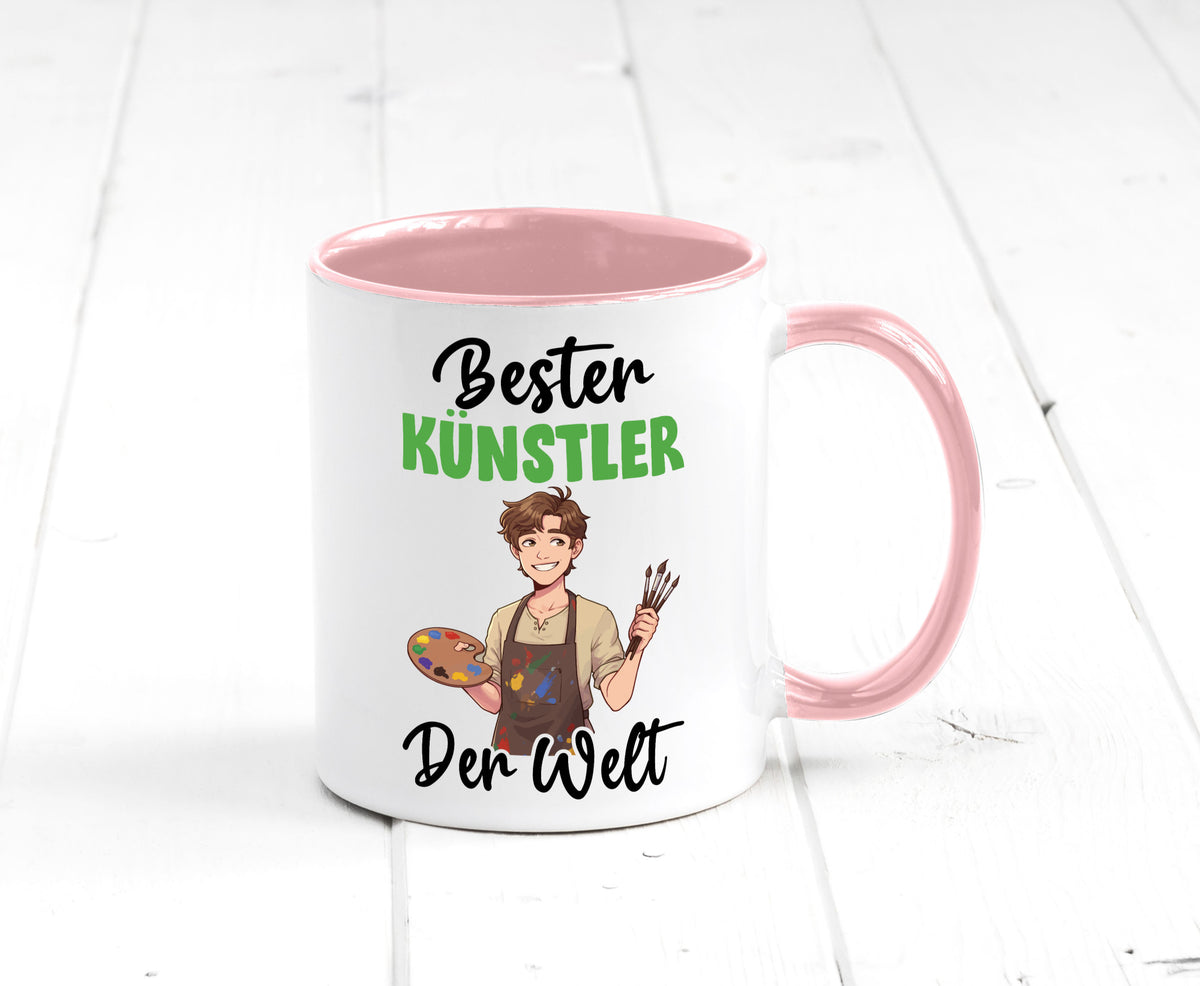 Bester Künstler | Kunst Geschenkidee Humor Tasse