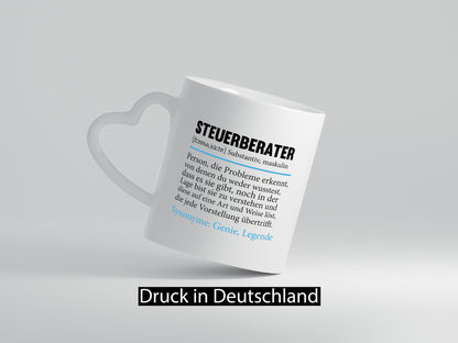 Steuerberater | Spruch Steuern Beruf Humor Arbeit Kollegen Büro Geschenkidee
