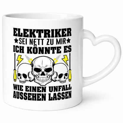 Ich bin Elektriker, sei nett zu mir | Elektriker Arbeit lustig Kollegen Büro