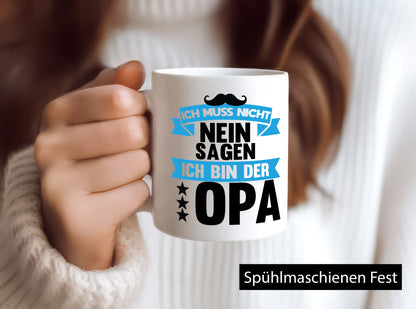 Nicht nein sagen, bin Opa | Auszeichnung Sterne Geschenk Familie Geschenkidee