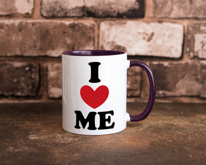I love me vl9 Geschenkidee Humor Tasse