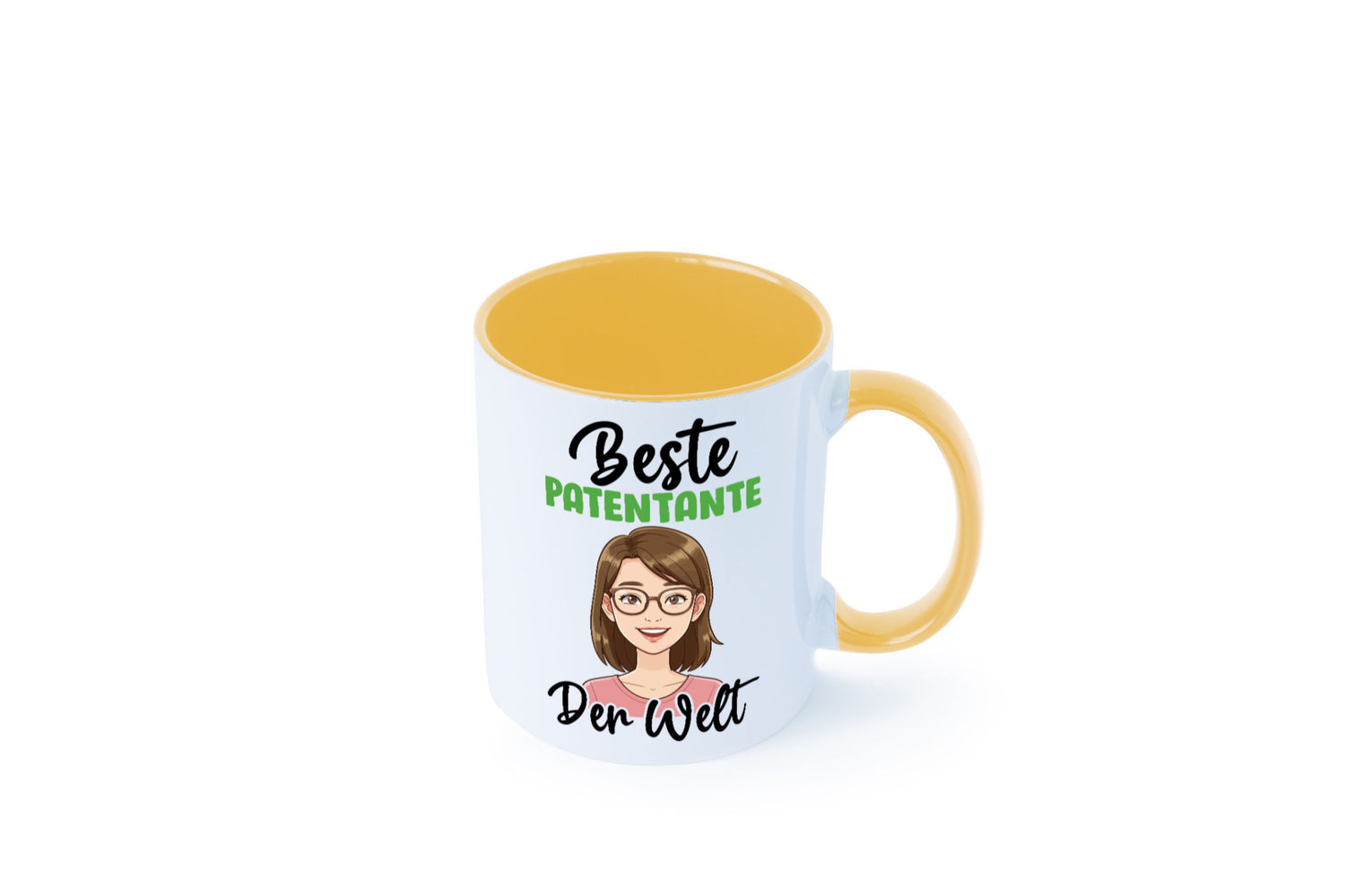 Beste Patentante | Tante lustiger Spruch Geschenk Humor Geschenkidee Tasse