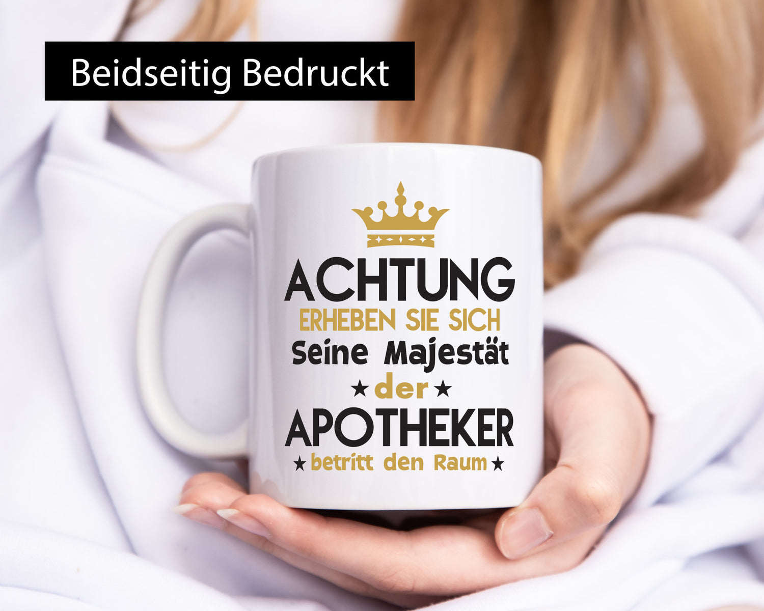 Seine Majestät Apotheker | Apotheke Pharmazie Geschenkidee Humor Tasse