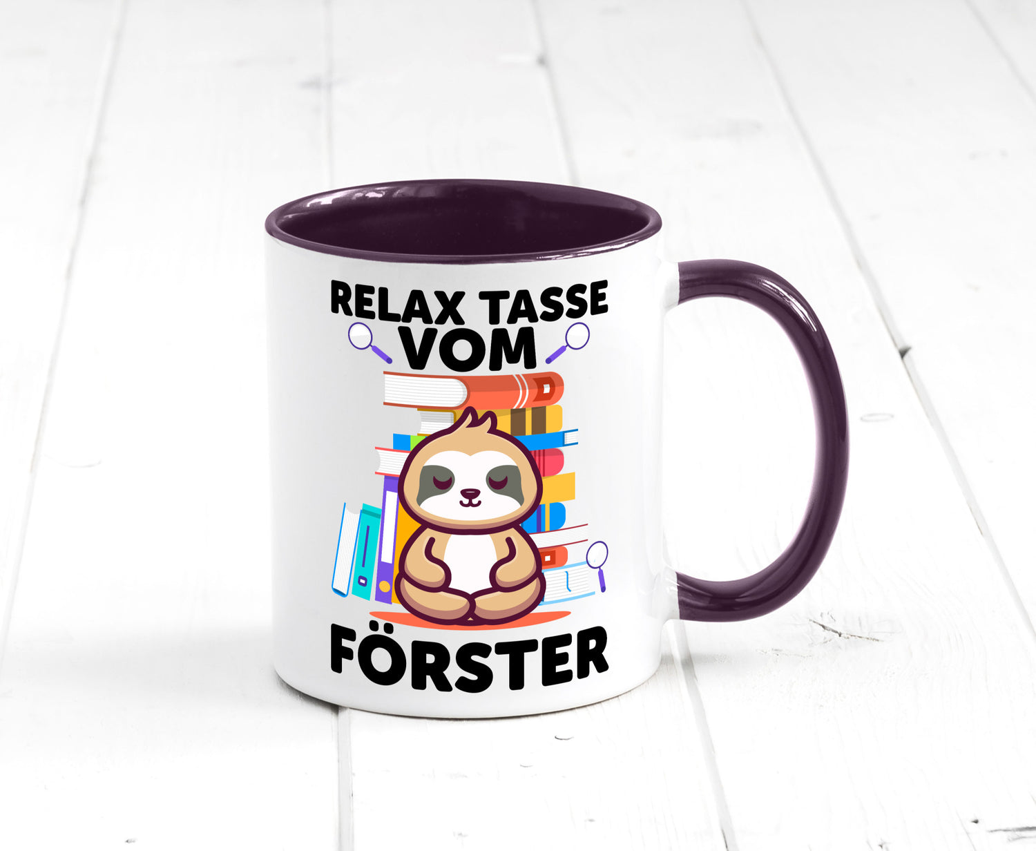 Relax Tasse: Förster | Forst Arbeit Geschenk Kollegen Büro lustiger Spruch Tasse