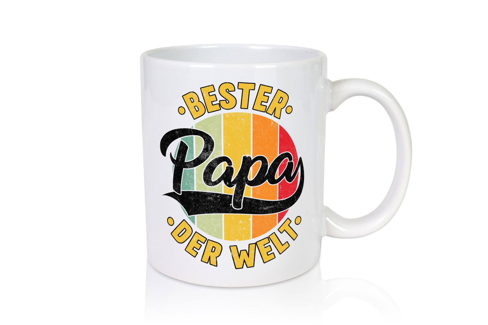 Bester Papa der Welt | Vatertag Vintage Geschenkidee Familie Humor Tasse