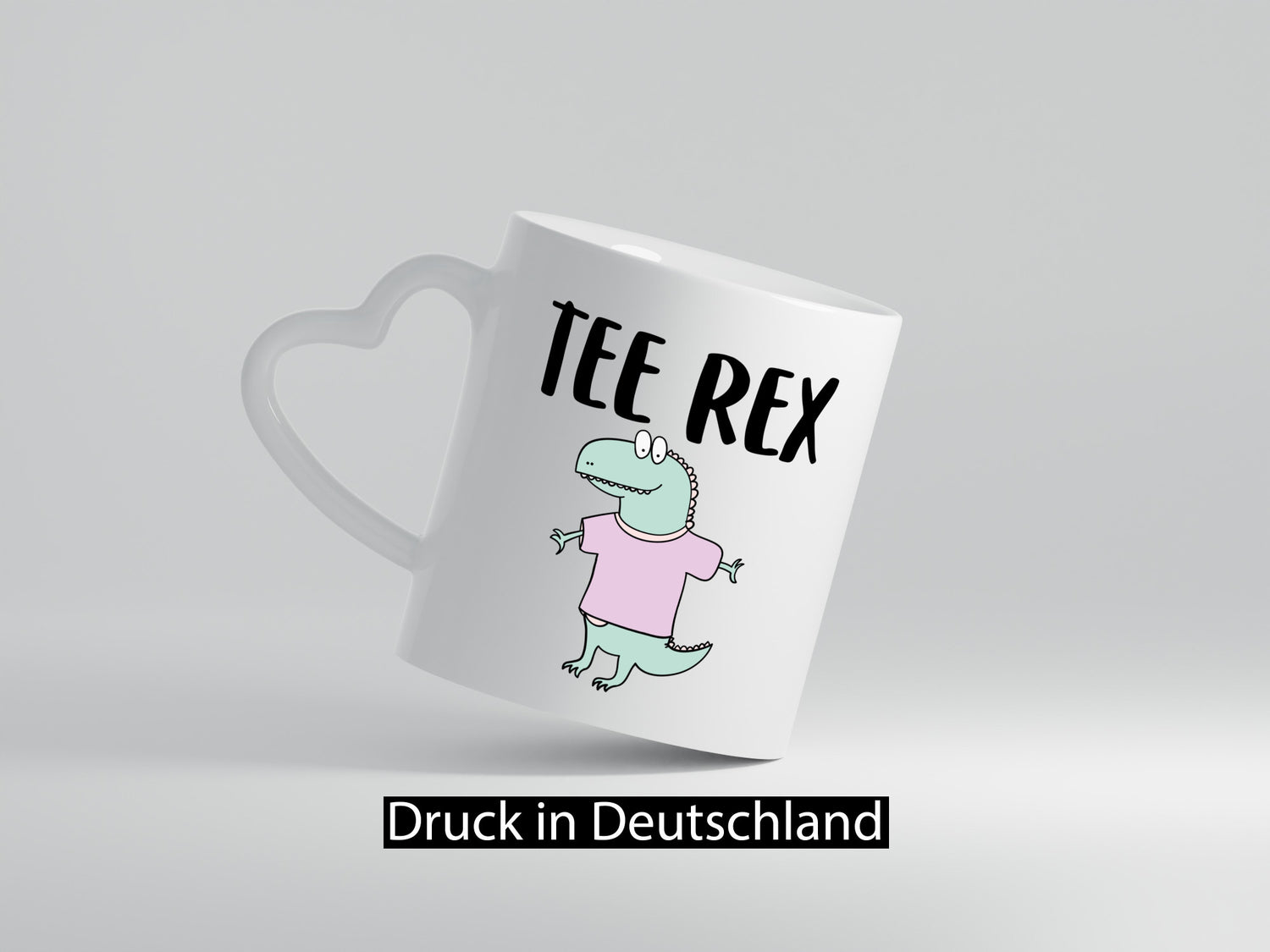 Tee Rex | Becher Dinosaurierer Teetrinker Geschenk Humor Geschenkidee lustiger