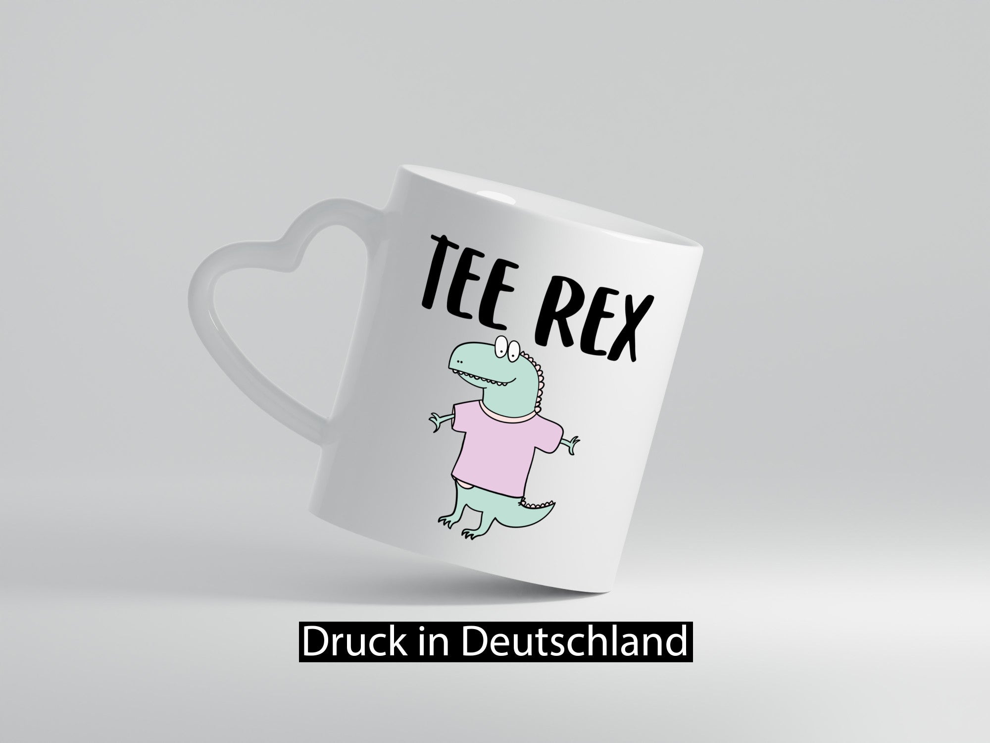 Tee Rex | Becher Dinosaurierer Teetrinker Geschenk Humor Geschenkidee lustiger