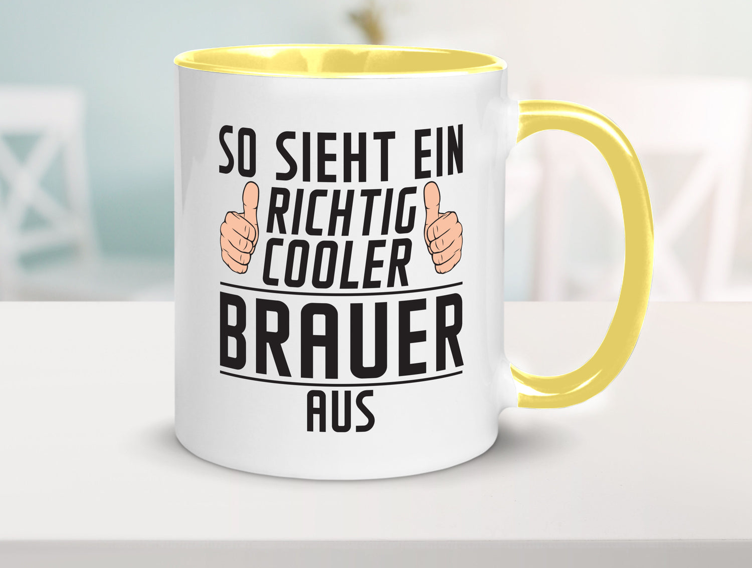 Richtig Cooler Brauer | Bier Brauerei Humor Geschenkidee Tasse