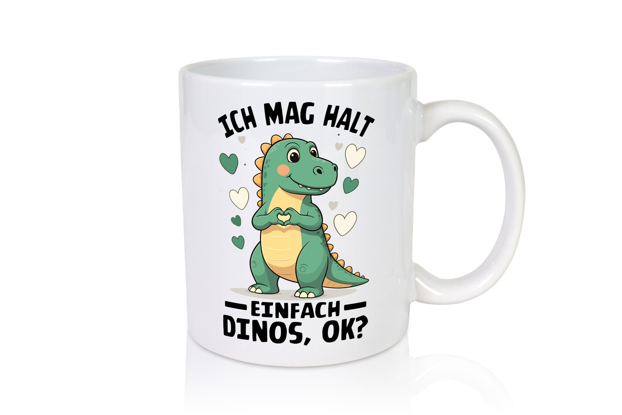Ich mag halt einfach dinos ok | Dinosaurier Dino Geschenkidee Humor Tasse
