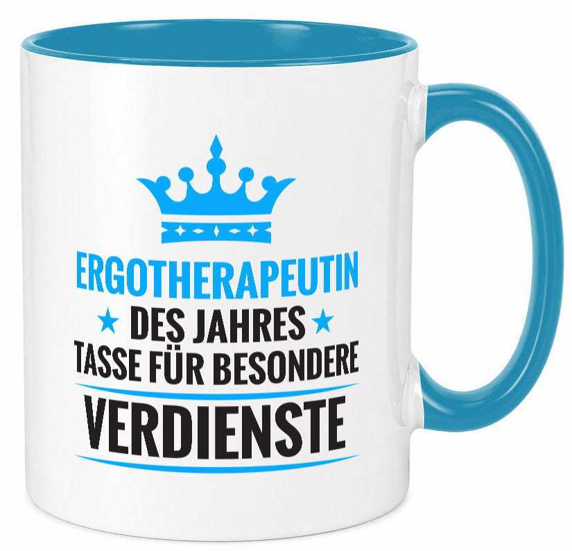 Besonderer Verdienst: Ergotherapeutin | Ergotherapie lustig Humor Geschenkidee