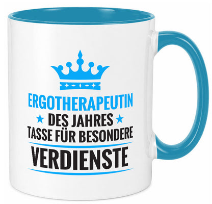 Besonderer Verdienst: Ergotherapeutin | Ergotherapie lustig Humor Geschenkidee