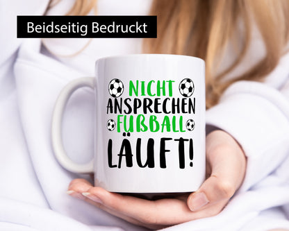 Nicht ansprechen Fußball läuft | Fußballfan Sport Kicker Humor Geschenkidee