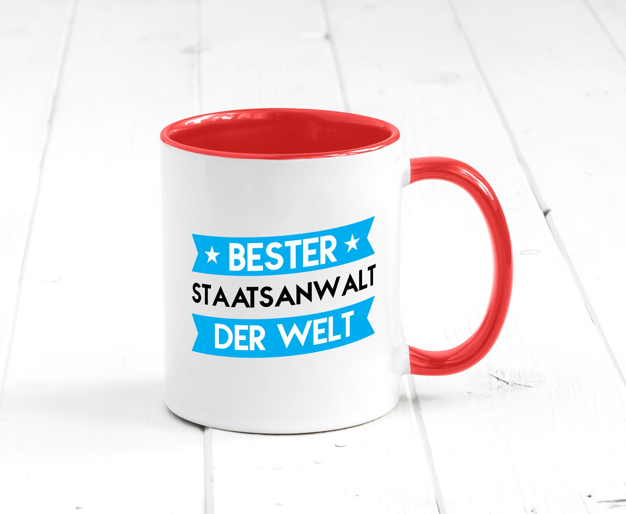 Bester Staatsanwalt | Anwalt Jurist lustig Humor Geschenkidee Geschenk Tasse