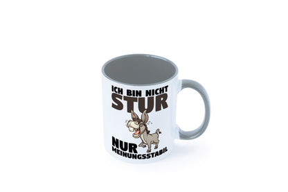 Sturer Esel | Sturkopf Tasse Dickkopf Spruch Humor lustiger Geschenk