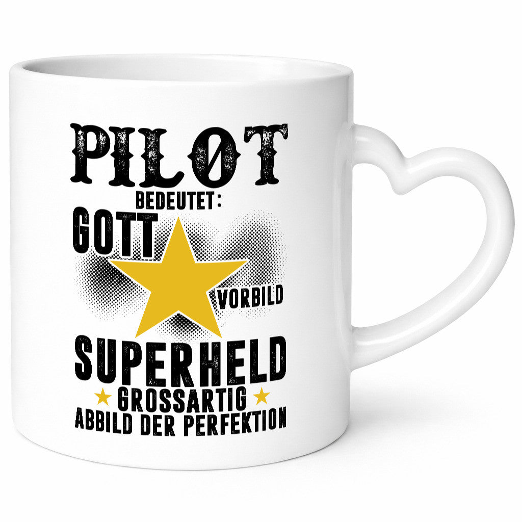 Bedeutung von Pilot | Flugzeug Piloten lustig Humor Geschenkidee Geschenk Tasse