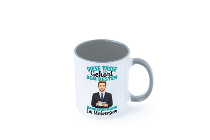 Im Universum: Bankkaufmann | Kaufmann Bank Kaufleute Geschenkidee Humor Tasse
