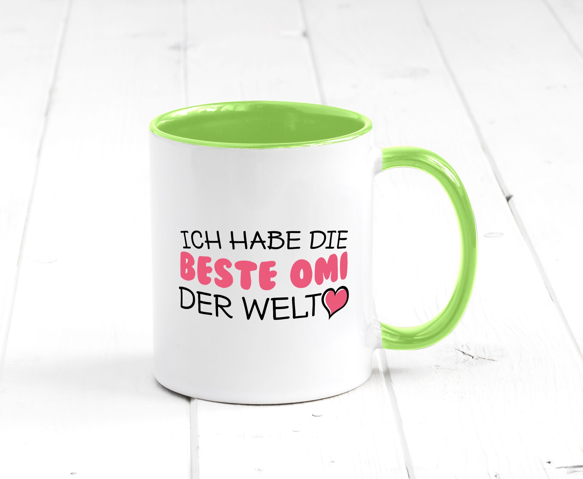 Beste Omi der Welt | Oma Tasse Geburtstag Muttertag lustig Familie Geschenkidee