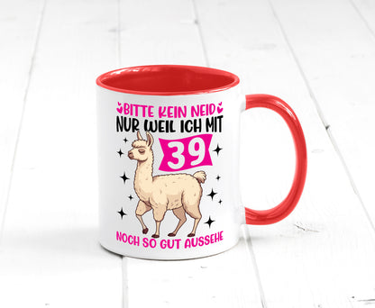 39. Geburtstag | 39 Jahre Lama gut aussehen Geschenk Geschenkidee lustiger