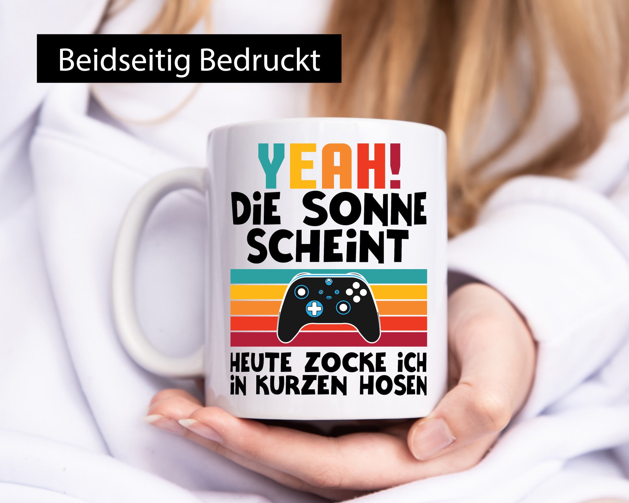 Die sonne scheint | Heißes Wetter Zocker Gaming lustiger Spruch Geschenk Humor