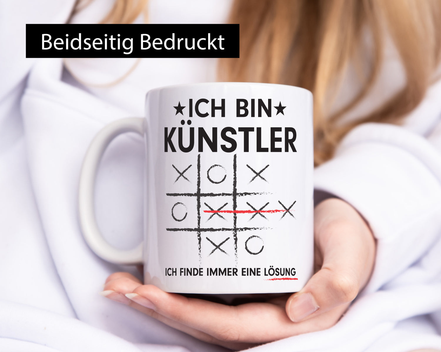 Löse Probleme: Künstler | Kunst lustig Humor Geschenkidee Geschenk Tasse