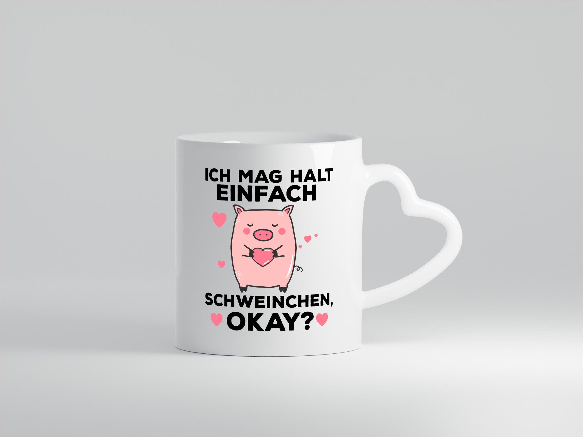 Ich mag Schweine | Schweinchen| Bauernhof Ferkel Geschenk Humor Geschenkidee
